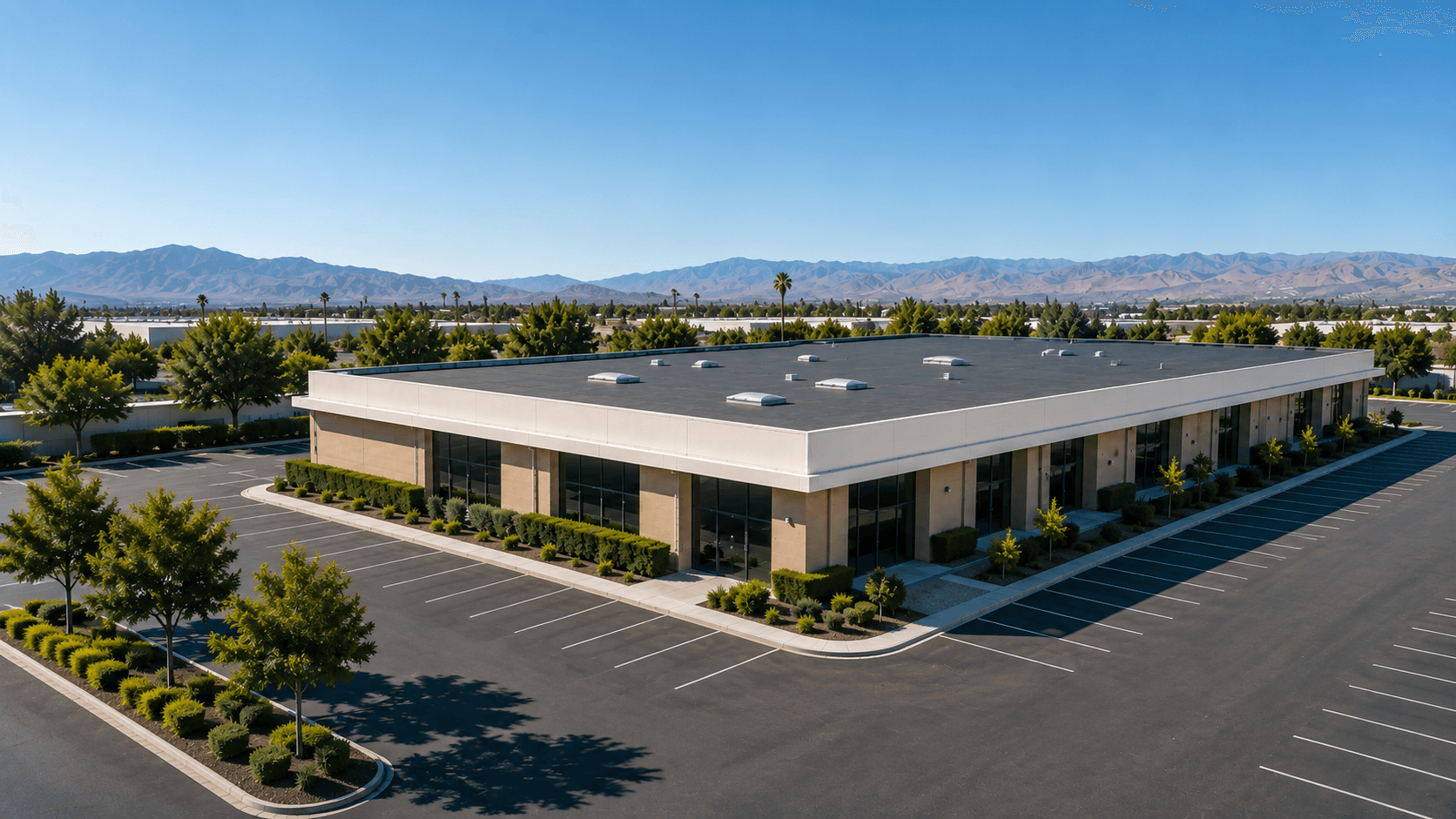 Commercial and industrial construction project