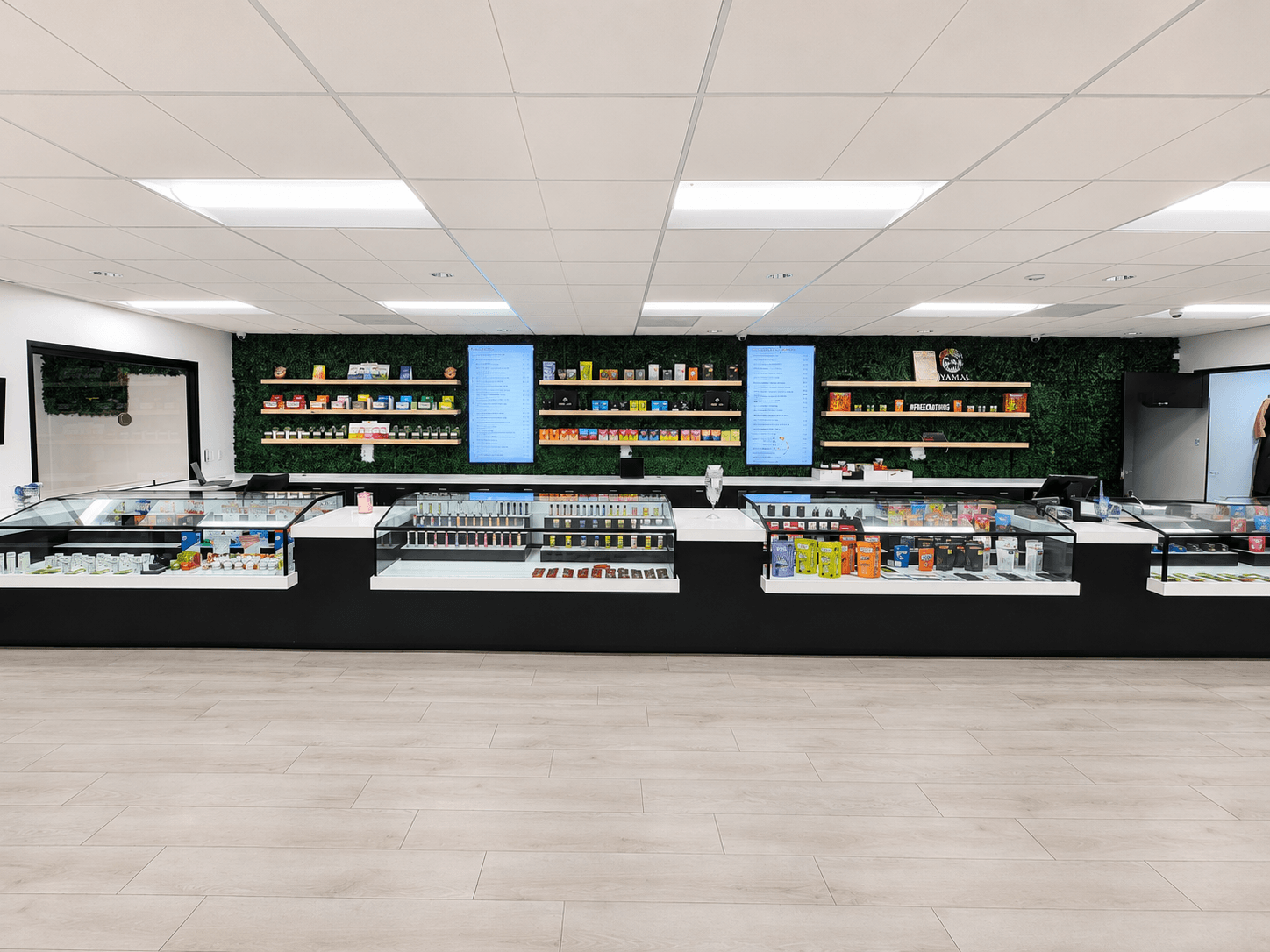 Interior commercial renovation and rebuild in progress